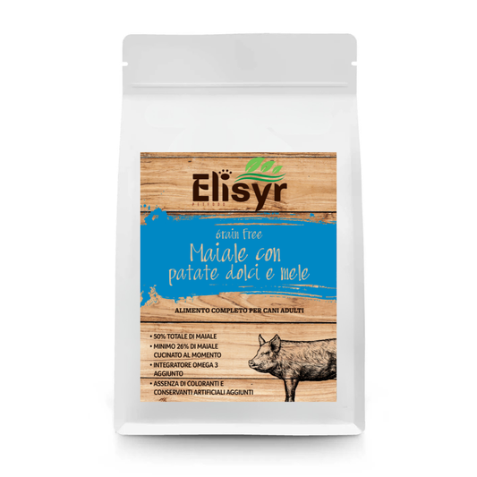 Maiale con Patate Dolci e Mele - Elisyr Grain Free