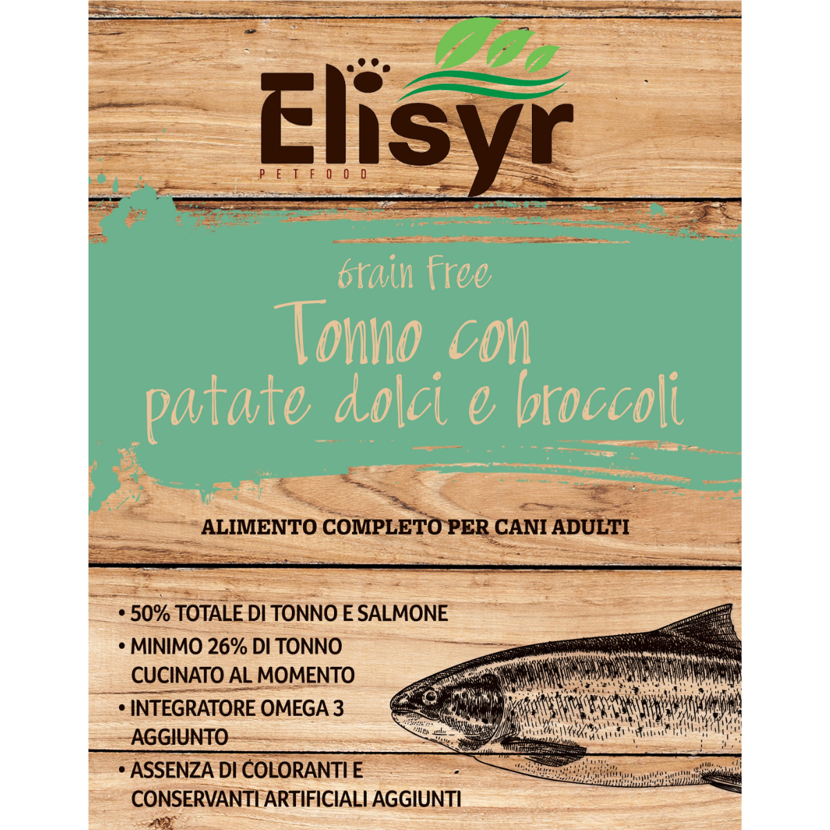 Tonno con patate dolci e broccoli - Elisyr Grain Free