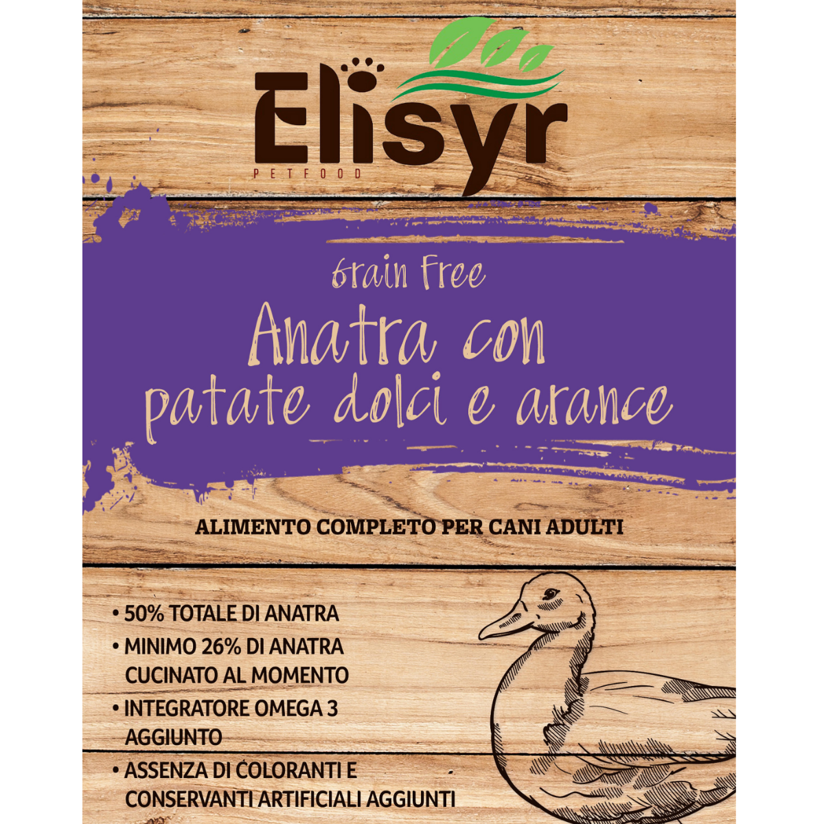 Anatra con patate dolci e arance - Elisyr Grain Free