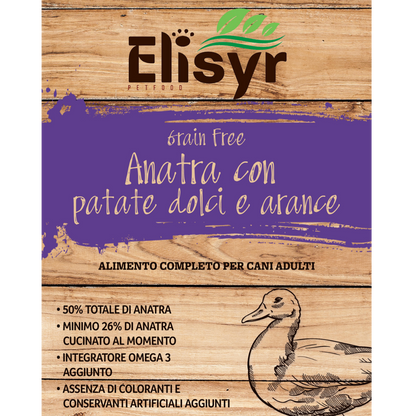 Anatra con patate dolci e arance - Elisyr Grain Free