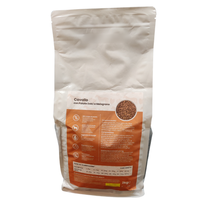 Cavallo con patate dolci e melograno - Elisyr Grain Free