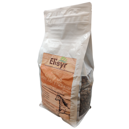 Cavallo con patate dolci e melograno - Elisyr Grain Free