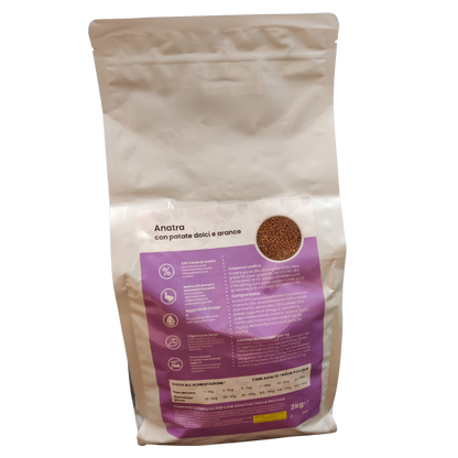 Anatra con patate dolci e arance - Piccola Taglia - Elisyr Grain Free
