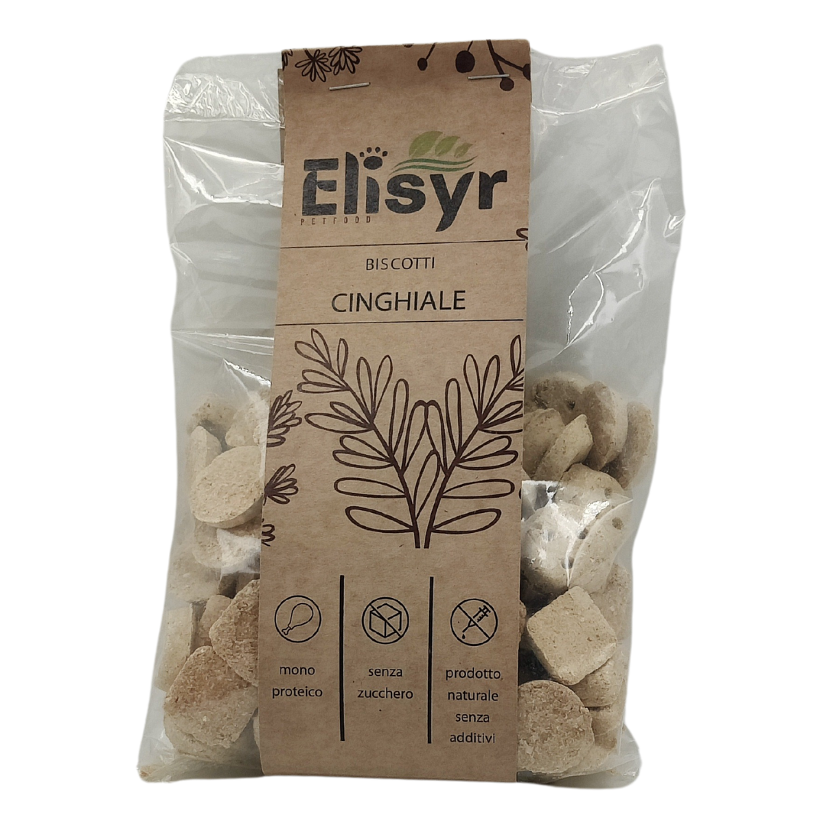 Biscotti Monoproteici Cinghiale - 400g - Elisyr