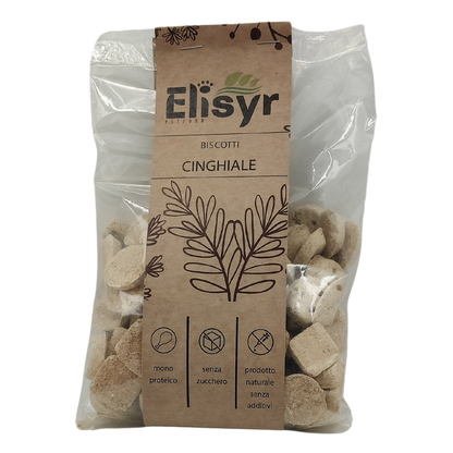 Biscotti Monoproteici Cinghiale - 400g - Elisyr