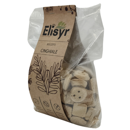 Biscotti Monoproteici Cinghiale - 400g - Elisyr
