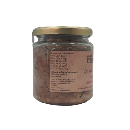 Suino con Piselli - Alimento completo per Cani Adulti - Elisyr La Casalinga