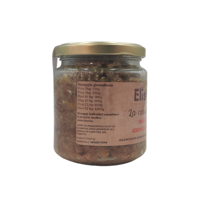 Manzo con Carote - Alimento completo per Cani Adulti - Elisyr La Casalinga