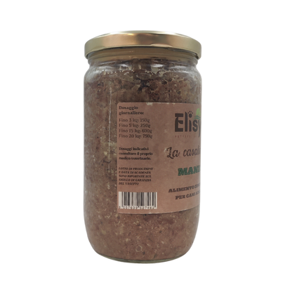 Manzo - Alimento completo per Cani Adulti - Elisyr La Casalinga