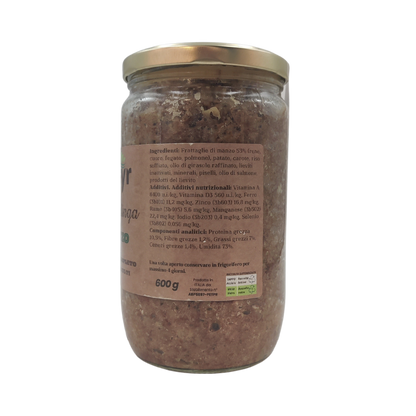 Manzo - Alimento completo per Cani Adulti - Elisyr La Casalinga